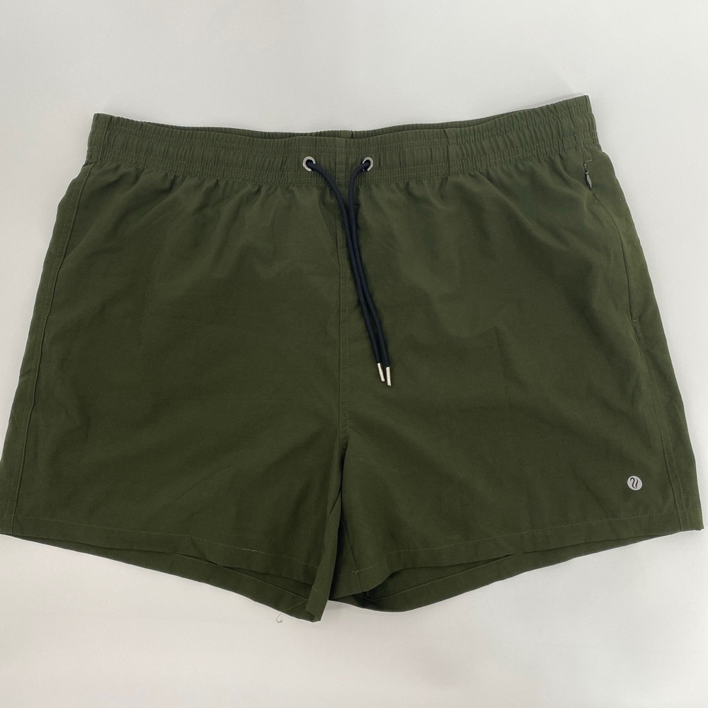 Lululemon Athletic Shorts Mens Green Drawstring Activewear Athleisure Gym Sports